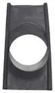 Vaillant-Dachpf--35-45-Gr-Edelstahl-fuer-Abgassystem-Fassade-250-350-mm-0020145575 gallery number 1
